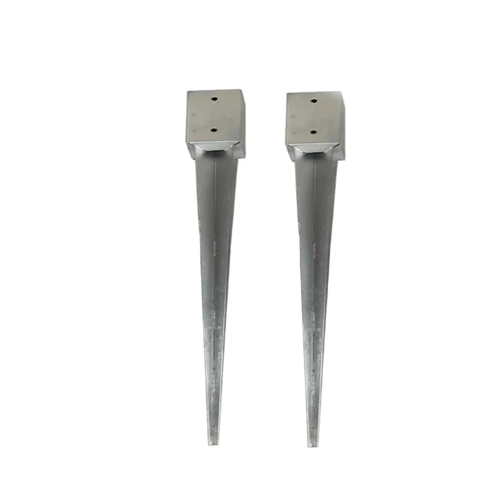 Galvanized Post Anchor For Fence3